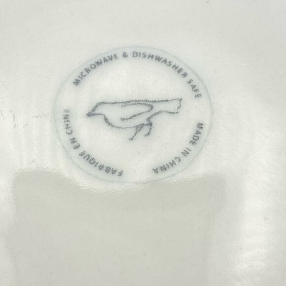 Anthropologie Monogram Letter N Name Initial 12 oz Coffee Mug Tea Shaving Cup - Picture 4 of 9